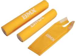 BMX padset geel