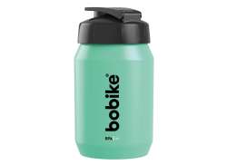 Bobike Go Badger Water Bottle 450ml - Mint Green