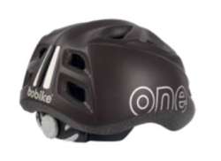 Bobike One Plus Cyklistick&aacute; Helma Coffee Hněd&aacute; - Velikost S 52-56cm