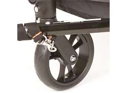Bobike Stroller Front Wheel For. Kids Trailer - Black