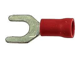 Bofix AMP Blade Connector Fork M6 - Red (1)