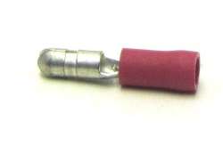 Bofix AMP Conector De Hoja Redondo Hombre 5.0mm - Rojo (1)