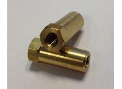 Bofix Cap Nut Long M6 - Brass (1)