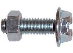 Bofix 挡泥板螺栓 + 锁环 M5 x 16mm 不锈钢 - 银色 (1)