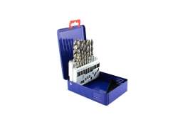 Bofix HSS-G Metallo Set Punte Trapano 1-10mm 19-Componenti - Argento