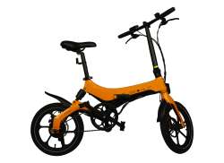 Bohlt X160 E-자전거 접이식 자전거 16" - 오렌지
