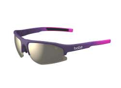 Boll&#233; Bolt 2.0 S Cycling Glasses - Matt Burgundy/Pink