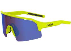 Bollé C-Shifter Cycling Glasses Blue Brown - Acid Yellow
