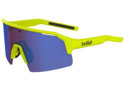 Bollé C-Shifter Fietsbril Blauw Bruin - Acid Geel