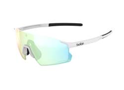 Bollé Icarus M Radsportbrille Phantom Klar Grün - Matt Weiß