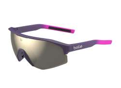 Bollé Lightshifter Gafas De Ciclista TNS Oro - Matt Burgundy Rosa