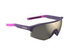 Bollé Lightshifter Gafas De Ciclista TNS Oro - Matt Burgundy Rosa