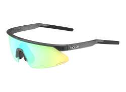 Bollé Micro Edge Cycling Glasses Phantom Clear Green - Black