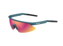 Boll&#233; Micro Edge Cycling Glasses Volt Ruby - Creator Teal Me