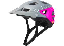 Boll&eacute; Trackdown MIPS Capacete De Ciclismo Matt Cinzento/Rosa - M 55-59 cm