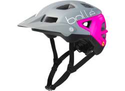 Boll&eacute; Trackdown MIPS Capacete De Ciclismo Matt Cinzento/Rosa - S 52-55 cm