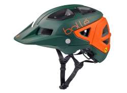 Boll&eacute; Trackdown Mips Capacete De Ciclismo Verde/Laranja - L 59-62 cm