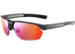 Boll&#233; Victus Cycling Glasses Phantom Clear Lava - Dark Gray