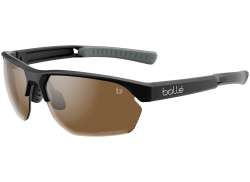 Boll&eacute; Victus Cykelbriller Phantom Brun Gun - Matt Sort