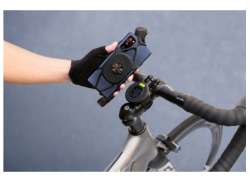 Bonecollection Bike Tie Connect Kit-G Supporto Per Cellulare - Nero