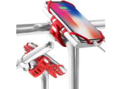 BoneCollection Bike Tie Pro Pack Phone Mount Uni - Red