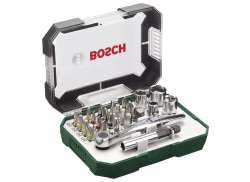 Bosch ミニ ビット セット 26-パーツ - シルバー