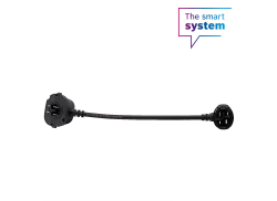 Bosch PowerMore Passe-Gaine 100mm  Pour. Pile Support - Noir