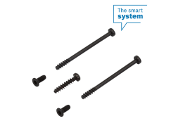 Bosch Screws Set For. Design Cover - Black