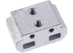 Bosch Supporto Telaio Verticale Per. PowerTube - Argento