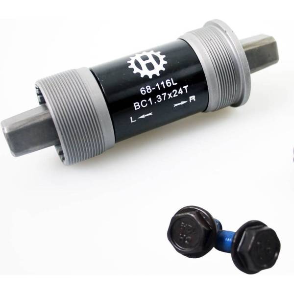 Buy Bottom Bracket BSA 68/116mm Steel Cups at HBS