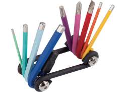 Brave Classic Sculă Multifuncțională 10-Funcții - Negru/Multicolor