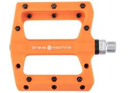 Brave Dirt 2 Pedale 9/16 Nylon Platform - Orange