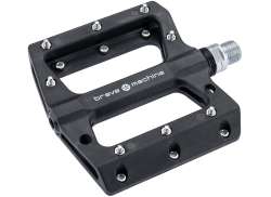 Brave Dirt 2 Platform Pedaler Plastik - Sort