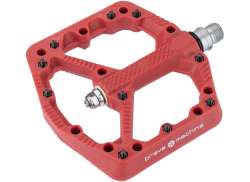 Brave Freeride 1 Pedali 9/16" Nylon - Rosso