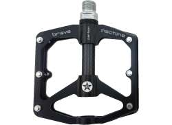 Brave Freeride Carbon Pedale Platform Alu/Carbon - Schwarz