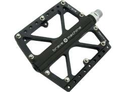 Brave Freeride Extreme Pedals Platform Aluminum - Black
