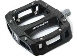 Brave Freeride Pedaly Platform Aluminium - Czarny