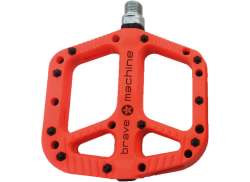 Brave Freeride XL Pedales Platform 20-Pasadores - Naranja