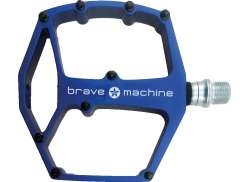 Brave 固体 脚踏 Platform 铝 - 蓝色