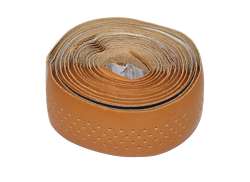 Brave Handlebar Tape Leather Perforated - Honey Brown