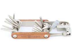 Brave Multi Tool 20 Deler - Sølv/Tre