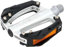 Brave Stranger Pedalen Aluminium - Zilver/Zwart