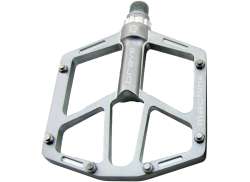 Brave Superthin Pedaly Platform Aluminium - Srebrny