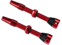 Brave Tubeless Valve 44mm Universal - Red