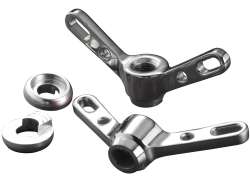 Brave Tuerca De Palomilla Ø10mm Rueda Trasera - Plata