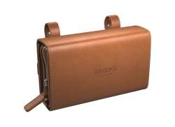 Brooks D-Shaped Saddlebag Leather 1L - Honey