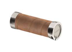 Brooks Slender Handgriffe Leder 100mm - Honig Braun