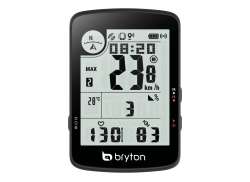 Bryton 骑手 17 E 基础 骑行码表 GPS - 黑色