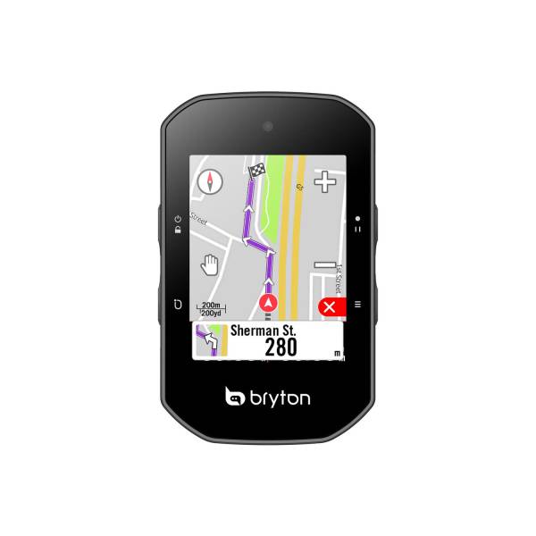 Bryton Rider S500 E Cuentakilómetros Básico - Negro