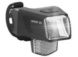B&uuml;chel Ahead 35 Forlygte Led 35 Lux - Sort